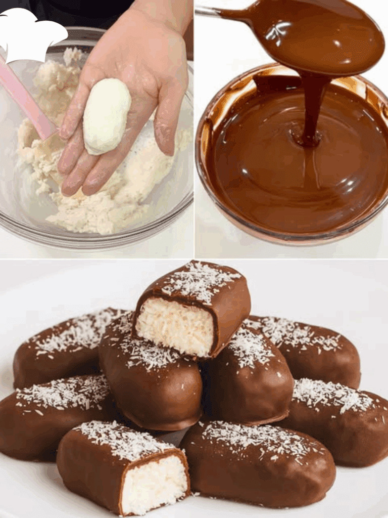 Barrette Cocco e Cioccolato: dolcetti freschi e irresistibili senza cottura