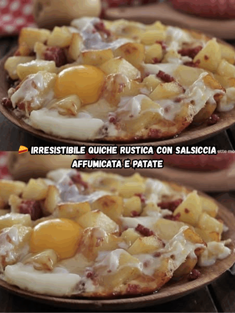  Irresistibile Quiche Rustica con Salsiccia Affumicata e Patate