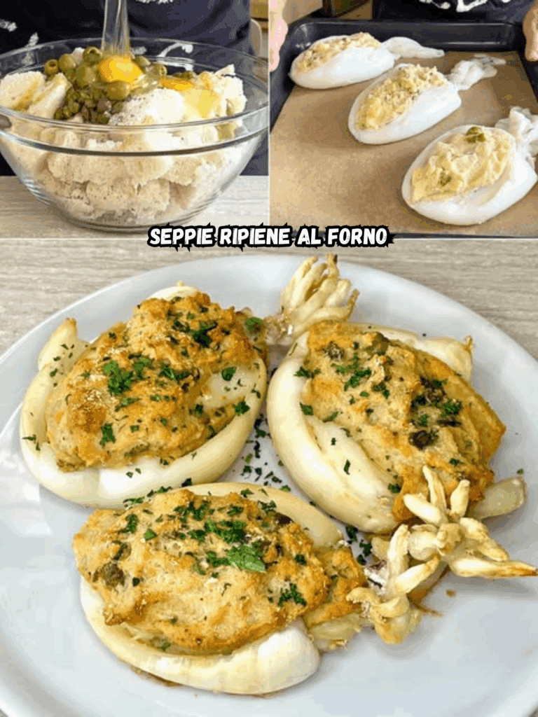 Seppie Ripiene al Forno