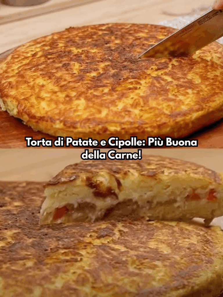Torta di Patate e Cipolle: Più Buona della Carne!