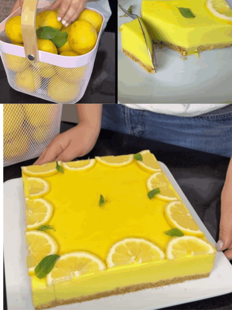 Cheesecake al limone con flan e yogurt naturale: un dolce fresco, cremoso e perfetto per l’estate