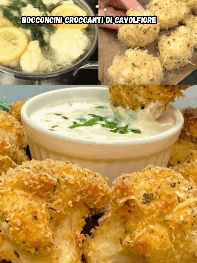 Bocconcini croccanti di cavolfiore: la ricetta per un pasto leggero, gustoso e originale