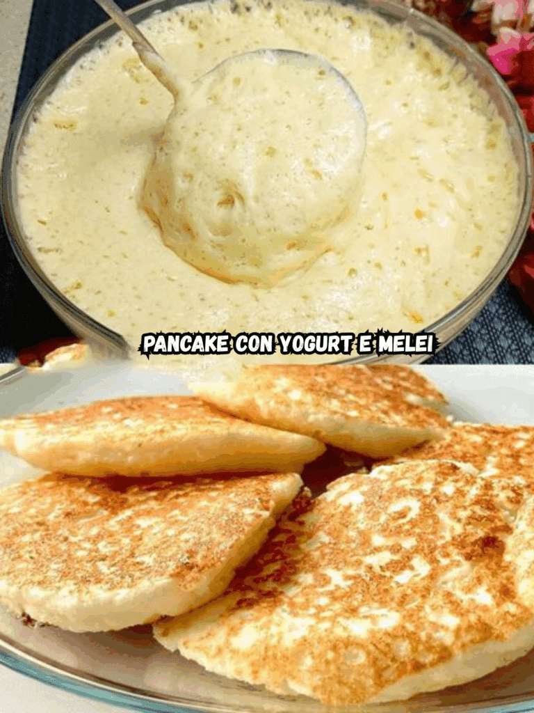 Pancake con Yogurt e Mele: una delizia quotidiana sana e profumata
