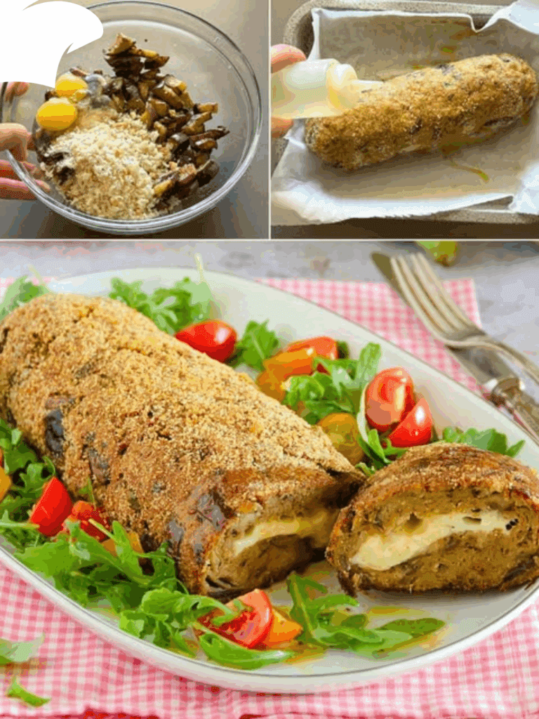 Polpettone di melanzane: il secondo vegetariano filante e ricco di gusto