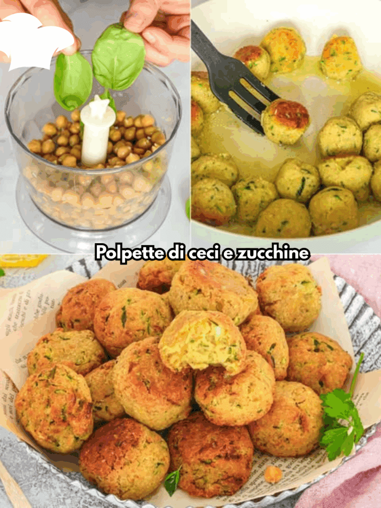 Polpette di ceci e zucchine: bocconcini vegetariani semplici e irresistibili