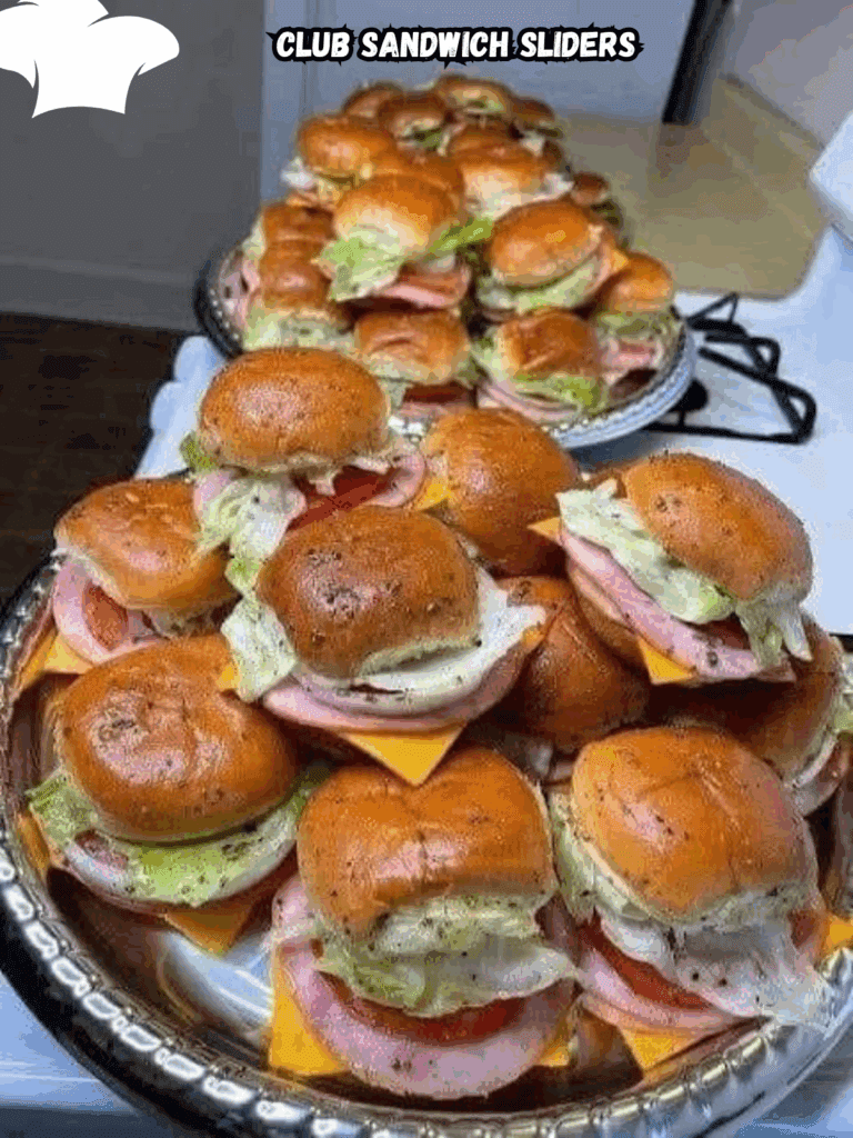 Club Sandwich Sliders: mini panini irresistibili perfetti per ogni occasione