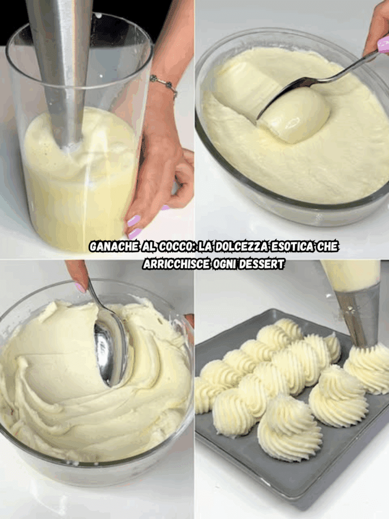 Ganache al Cocco: La Dolcezza Esotica che Arricchisce Ogni Dessert