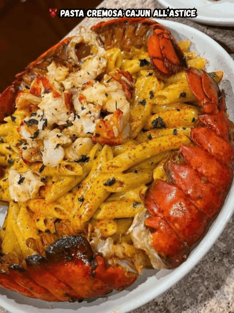  Pasta Cremosa Cajun all’Astice