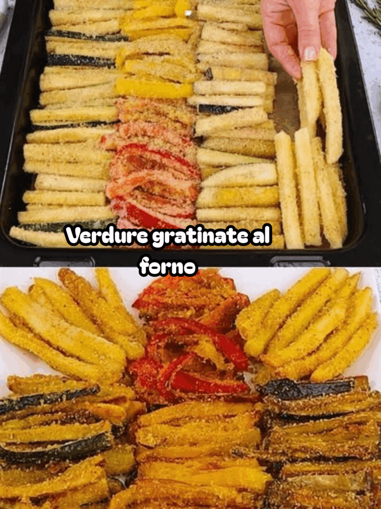 Verdure gratinate al forno