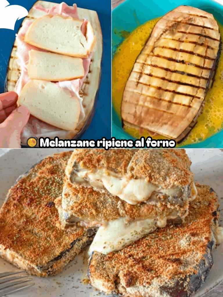 Melanzane ripiene al forno