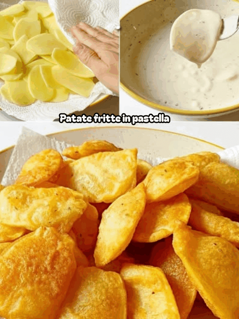 Patate fritte in pastella: il contorno croccante e irresistibile per ogni occasione