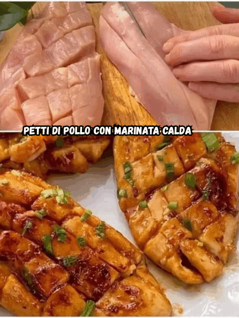 Petti di Pollo con Marinata Calda