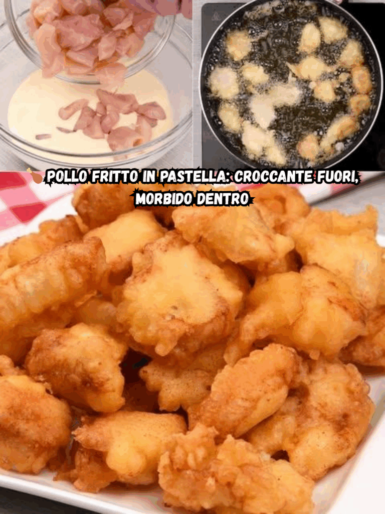Pollo Fritto in Pastella: Croccante Fuori, Morbido Dentro