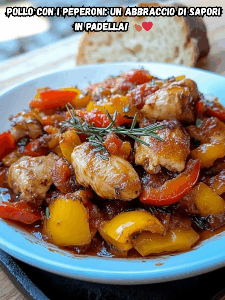 Pollo con i Peperoni: un Abbraccio di Sapori in Padella!