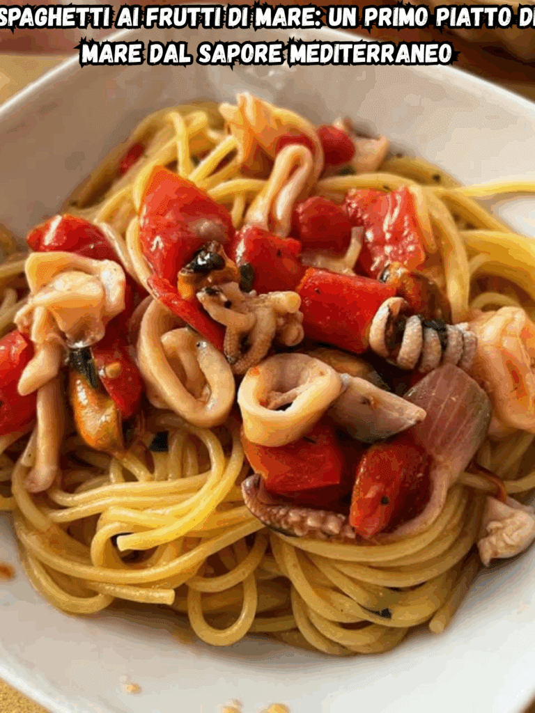 Spaghetti ai Frutti di Mare: Un Primo Piatto di Mare dal Sapore Mediterraneo