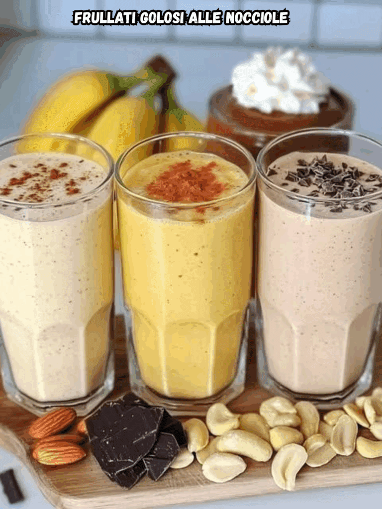 Frullati Golosi alle Nocciole: Una Delizia Energetica per Ogni Momento della Giornata