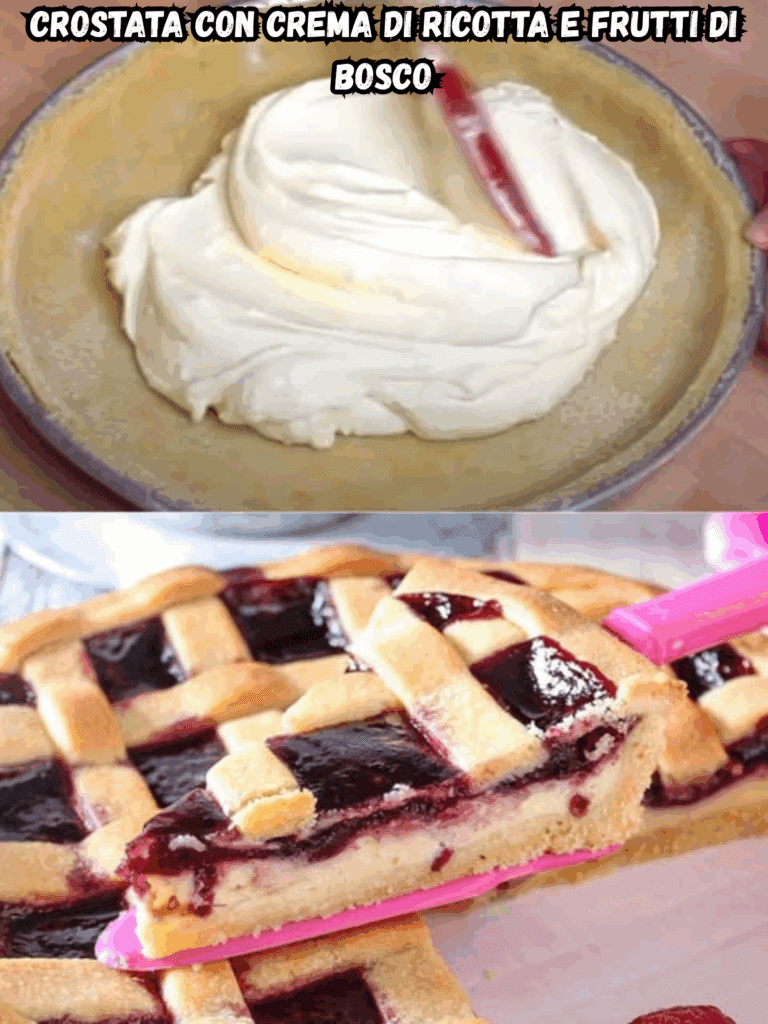 Crostata con Crema di Ricotta e Frutti di Bosco: Una Deliziosa Ricetta Fragranza e Golosa
