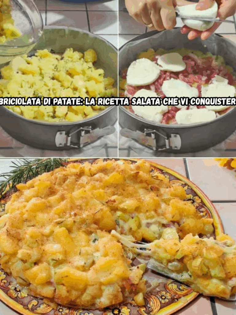 Sbriciolata di patate: la ricetta salata che vi conquisterà