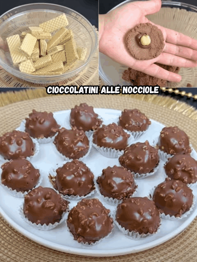 Cioccolatini alle nocciole: piccoli tesori golosi fatti in casa