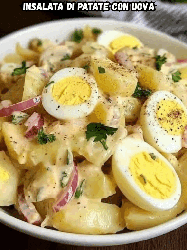 Insalata di Patate con Uova: fresca, semplice e saporita!