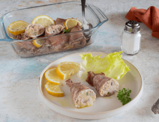 Totani ripieni – Un secondo piatto tradizionale, saporito e ricco di profumi mediterranei