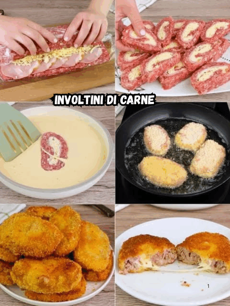 Involtini di carne