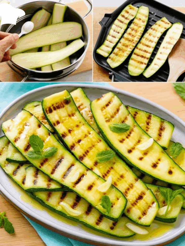 Zucchine grigliate all’olio aromatico: il contorno estivo facile, leggero e irresistibile