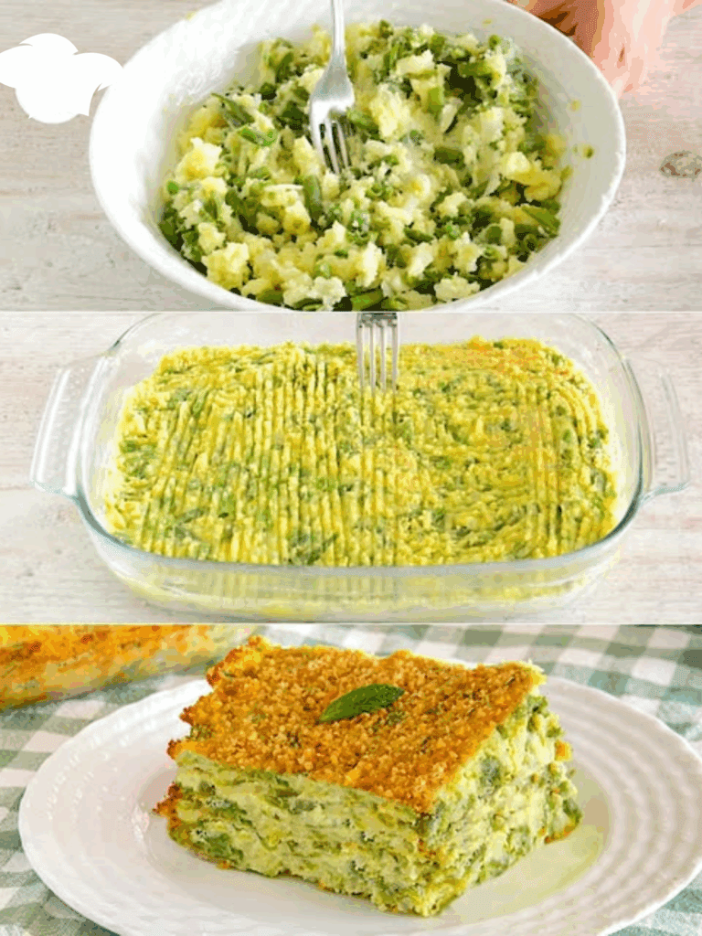 Polpettone alla ligure con patate e fagiolini: lo sformato della tradizione che conquista al primo assaggio