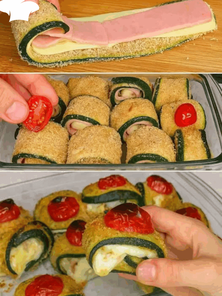 Involtini di zucchine filanti al forno: leggeri, gustosi e perfetti anche a dieta