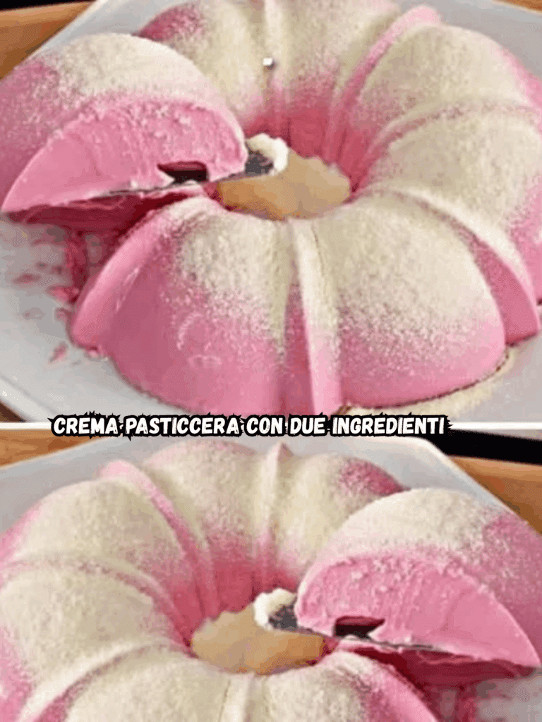 Crema pasticcera con due ingredienti: semplice, veloce e irresistibile