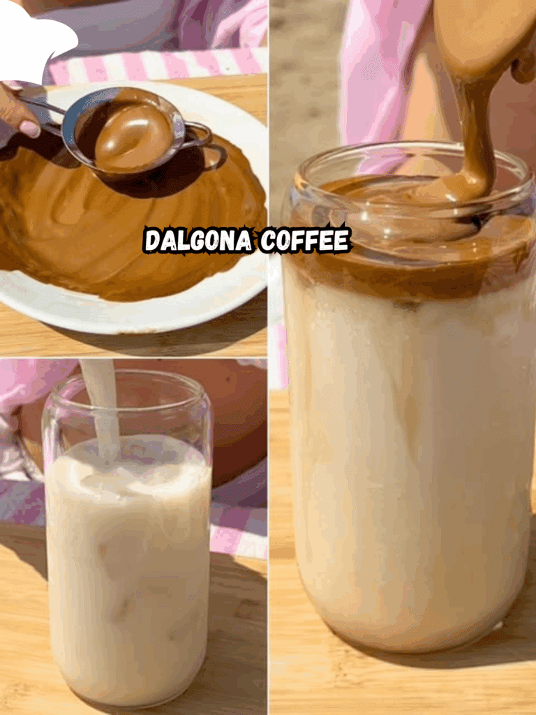 Dalgona coffee: il cappuccino sottosopra perfetto anche in spiaggia