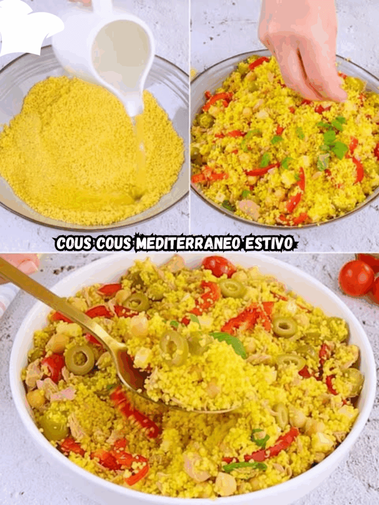 Cous Cous Mediterraneo Estivo: la Ricetta Facile, Fresca e Gustosa per Pranzi Leggeri e Appetitosa Ovunque