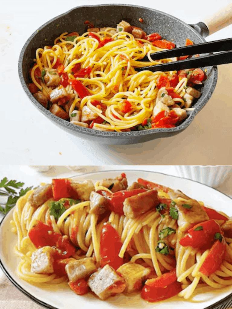 Pasta con tonno fresco e pomodorini: un primo piatto estivo, leggero e ricco di gusto