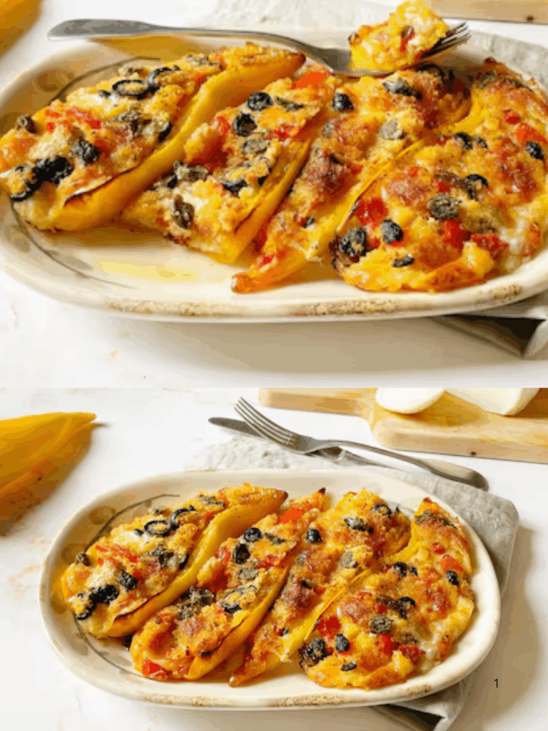 Peperoni cornetto ripieni: la ricetta vegetariana leggera e gustosa