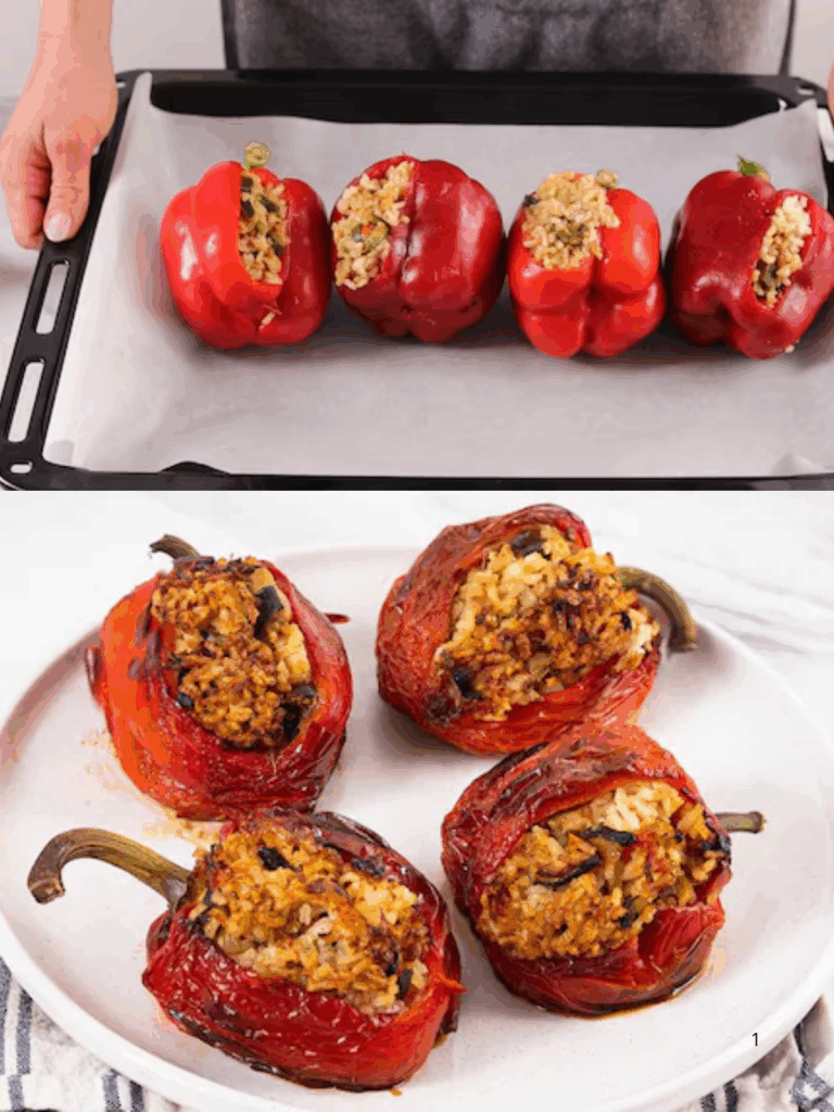 Peperoni ripieni di riso: il piatto unico perfetto per l’estate