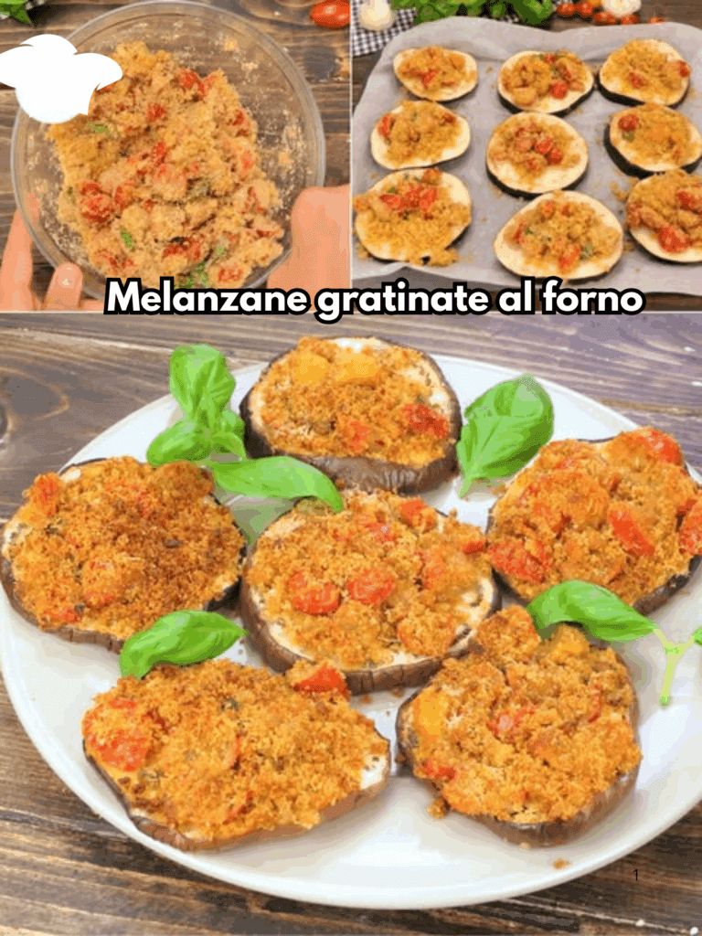 Melanzane gratinate al forno: il contorno estivo croccante, saporito e facilissimo da preparare