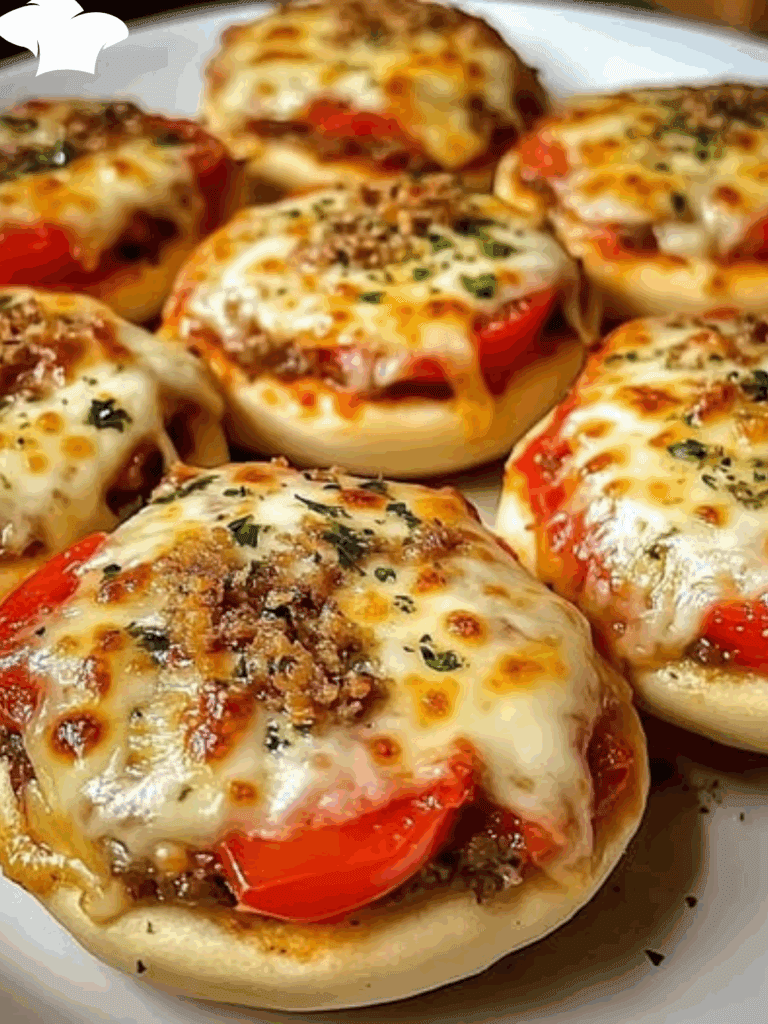 Mini Pizza Burger: la ricetta sfiziosa per unire il meglio della pizza e dell’hamburger in un solo boccone!