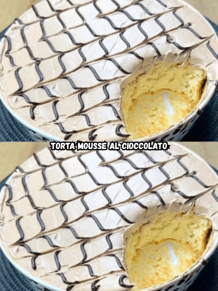 Torta Mousse al Cioccolato: un dolce raffinato che si scioglie in bocca