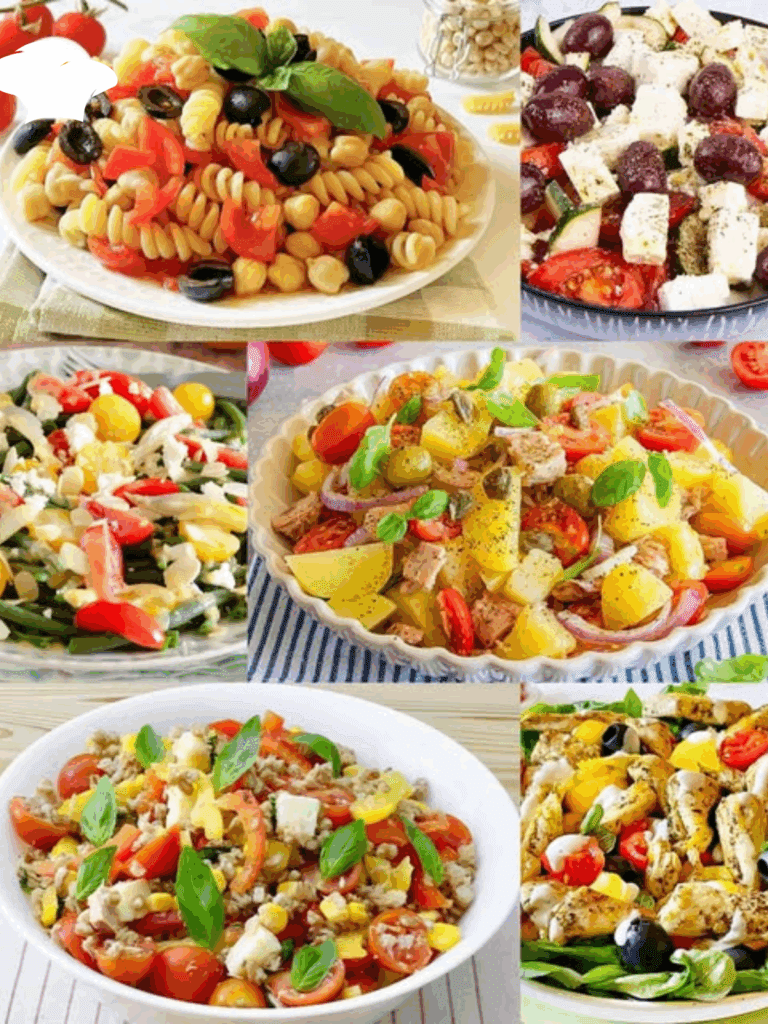 Insalate da Spiaggia: Piatti Freddi e Gustosi da Gustare sotto l’Ombrellone