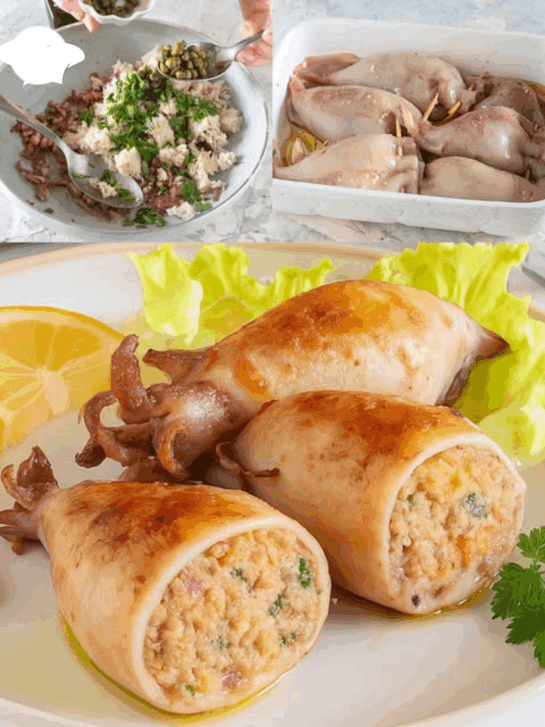 Totani ripieni: il secondo di mare saporito e semplice della tradizione mediterranea