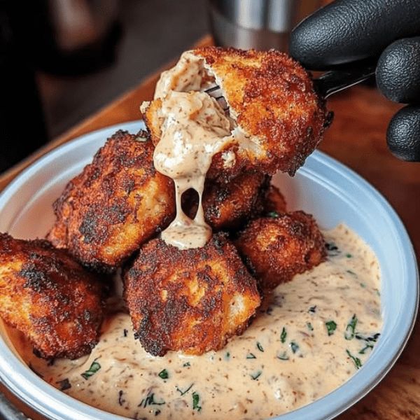 Tortini di Granchio Croccanti con Salsa Remoulade – Un Viaggio di Sapori tra Mare e Spezie