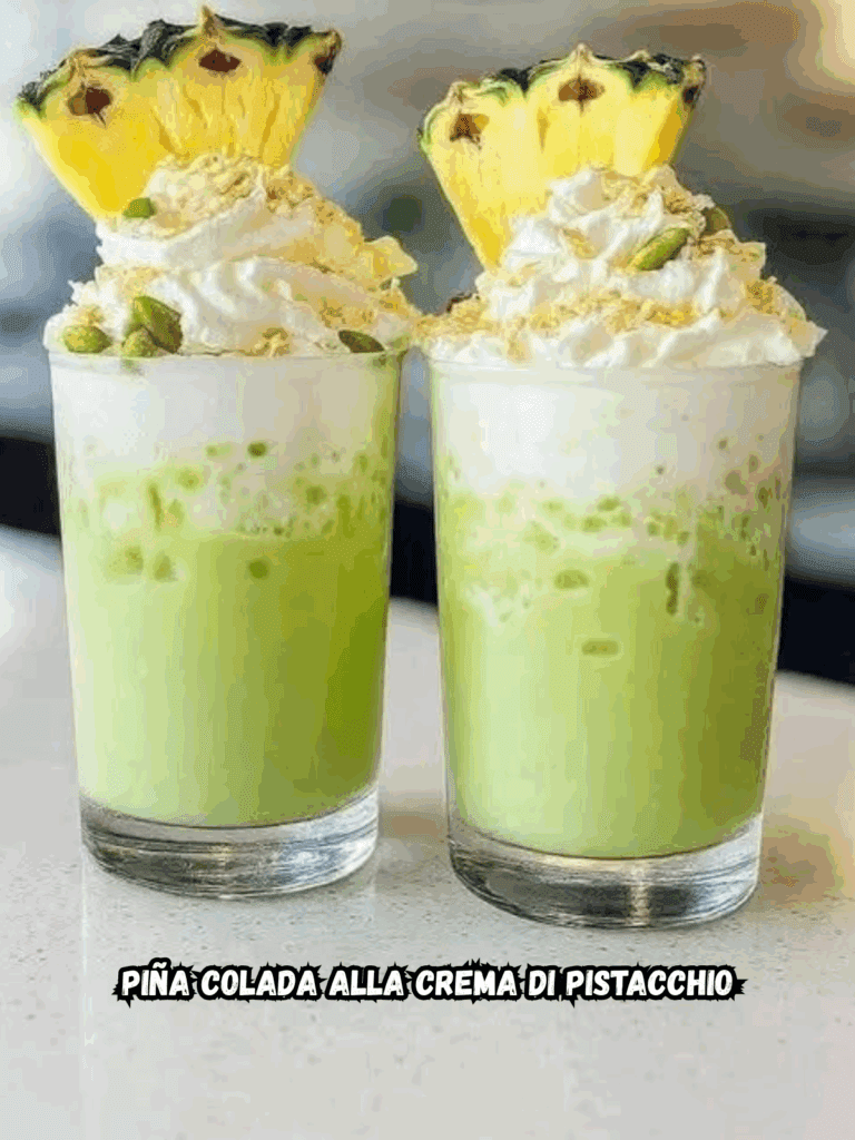Piña Colada alla Crema di Pistacchio