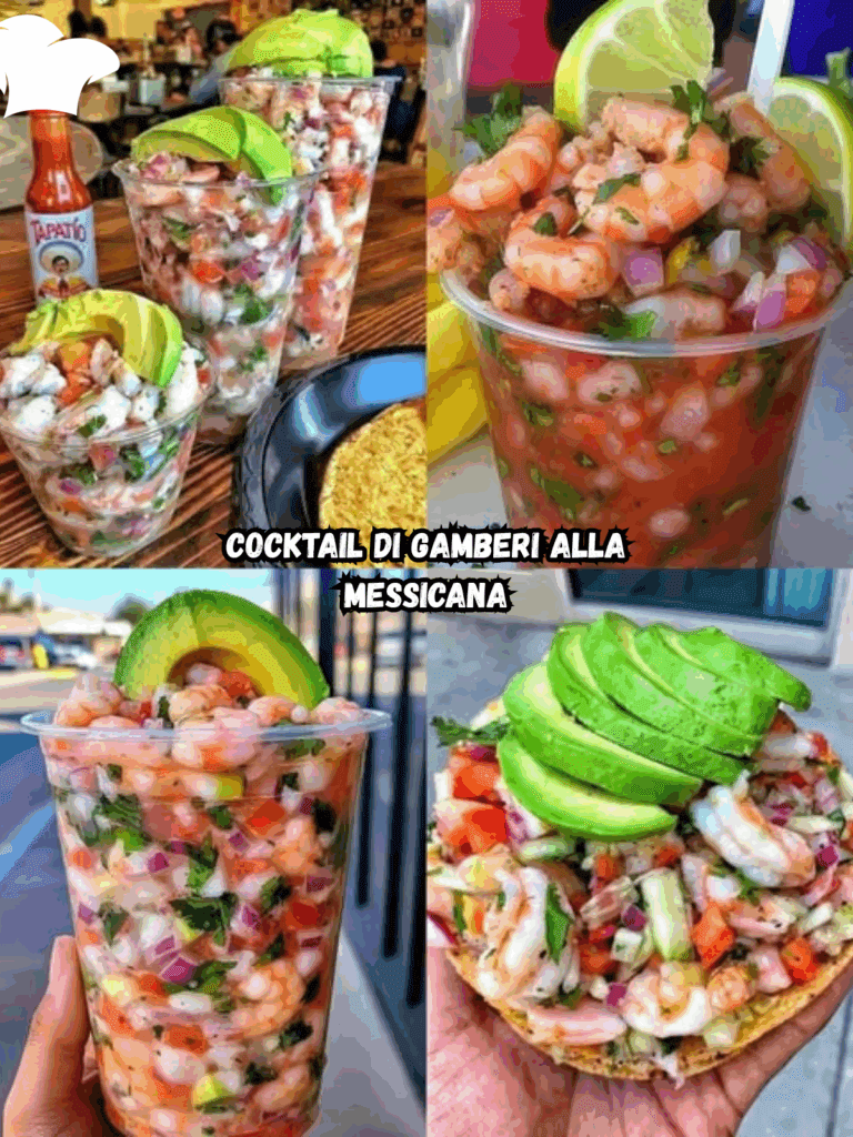 Cocktail di Gamberi alla Messicana: Freschezza Esplosiva in Ogni Morso
