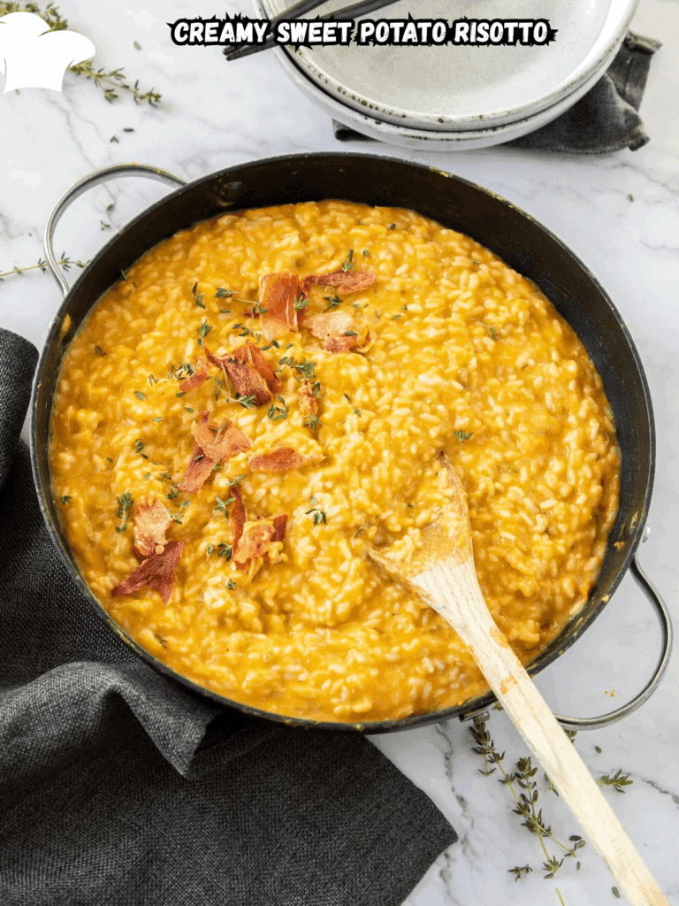 Risotto alla crema di patate dolci: un comfort food cremoso e raffinato per coccolarsi con gusto