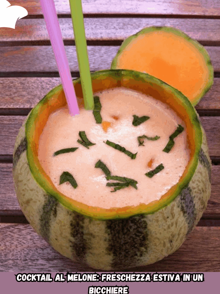 Cocktail al Melone: Freschezza Estiva in un Bicchiere