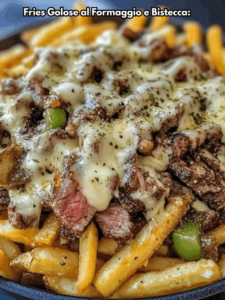 Fries Golose al Formaggio e Bistecca: il comfort food che conquista al primo morso