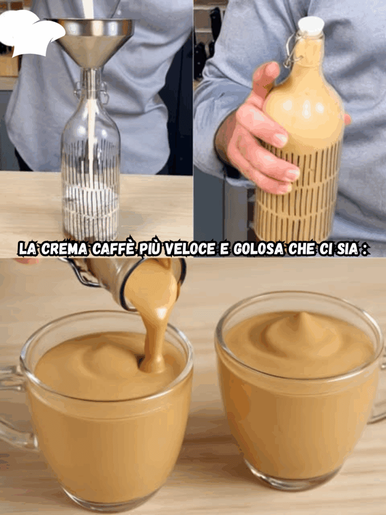 Crema al Caffè in Bottiglia: il Dessert Estivo Veloce e Goloso da Gustare in Qualsiasi Momento
