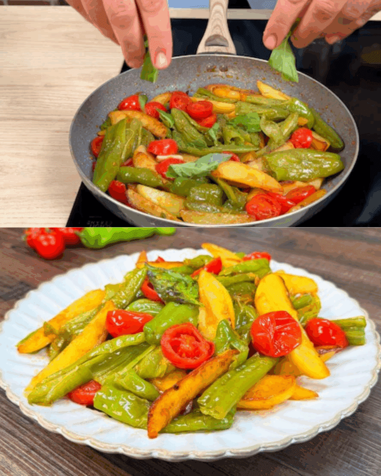 Friggitelli e Patate in Padella: il contorno estivo che conquista al primo assaggio