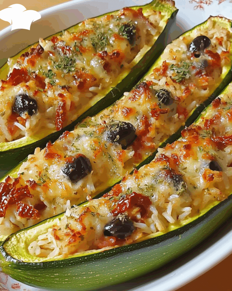 Zucchine Ripiene alla Mediterranea