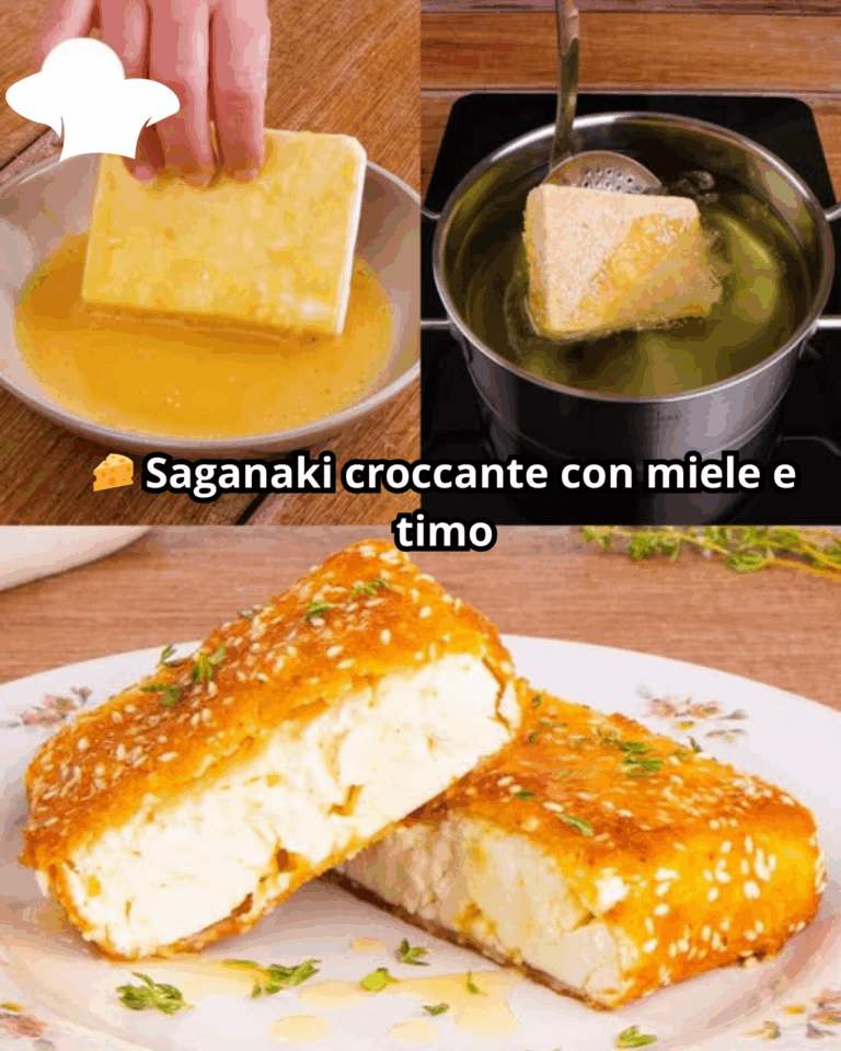 Saganaki croccante con miele e timo: l’antipasto greco che conquista al primo morso